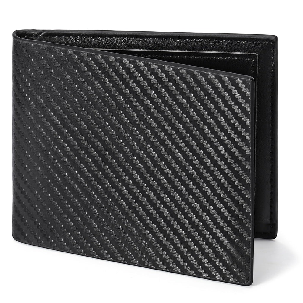 LOUEBICA Wallet for Men Leather RFID Blocking Bifold Stylish Wallet Minimalist Front Pocket Large Capacity