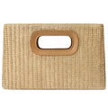 LOUEBICA Straw Clutch Handbags Summer Clutch Woven Boho Beach Bags Straw Purses for Women