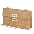 LOUEBICA Straw Shoulder Bag for Women Straw Purse for Woven Envelope Bag Summer Purses for Women 2026 Vacation Handbags