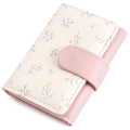 LOUEBICA Small Wallets for Women Trifold Vegan Leather Wallet RFID Blocking Card Holders with ID Window