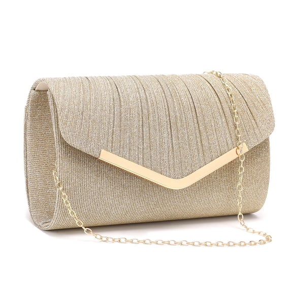 LOUEBICA Vegan Leather Handbag Clutch Purses for Women Formal Stylish Evening Clutch for Weddings, Proms, Cocktail