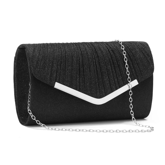 LOUEBICA Vegan Leather Handbag Clutch Purses for Women Formal Stylish Evening Clutch for Weddings, Proms, Cocktail